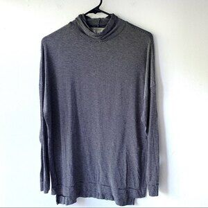 Zara Trafaluc Striped Cowl Neck T-Shirt